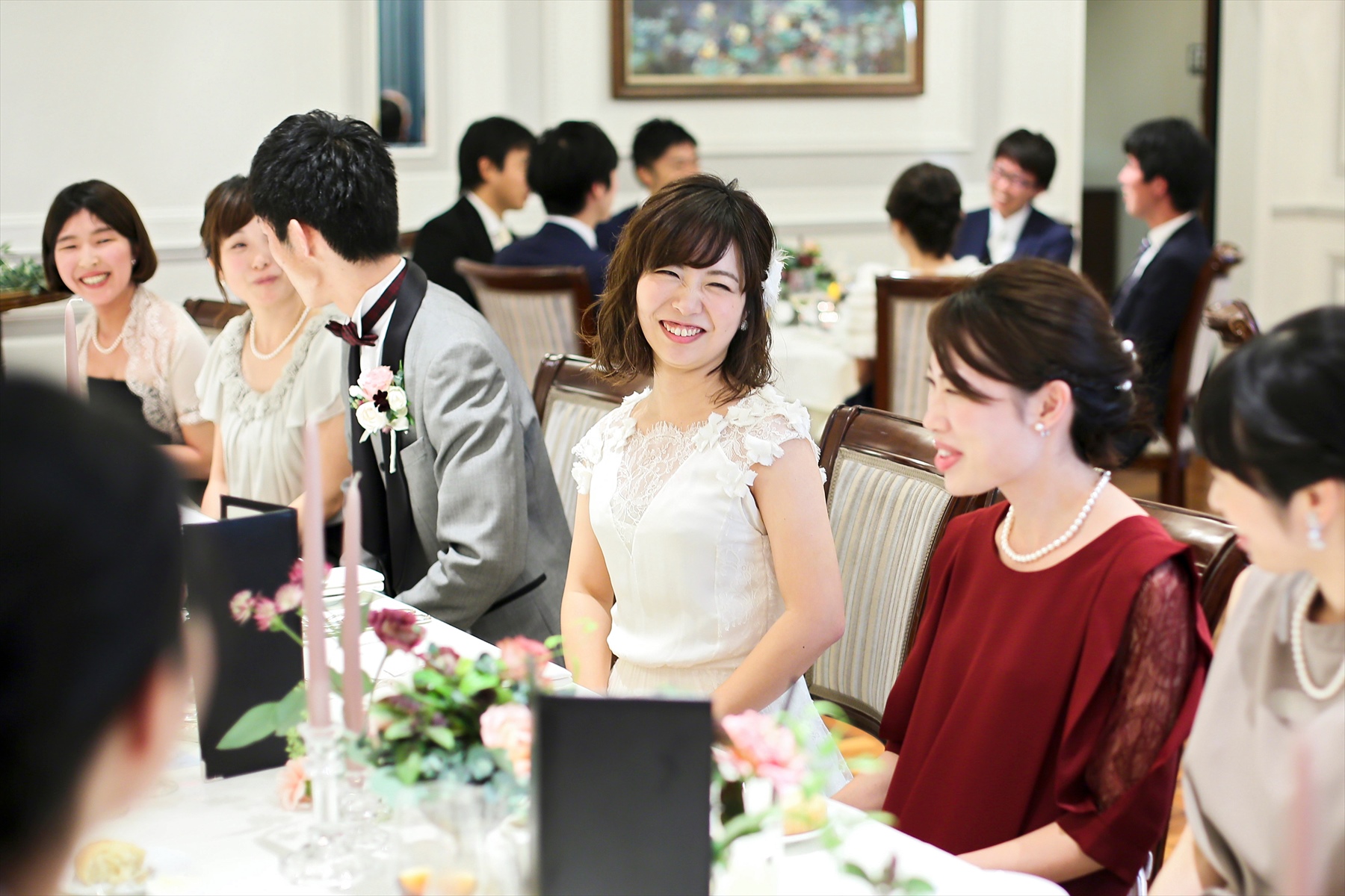 アニバーサリーアン恵比寿　カップルレポート　パーティ　ご新郎ご新婦